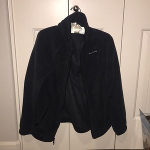 Black Columbia Sportswear Fleece Jacket (women’s)